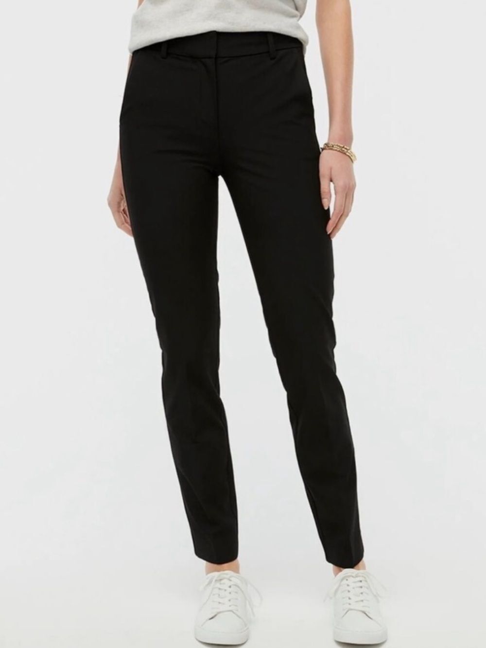 J.Crew 12 Black Ruby Full Length Pant Trousers